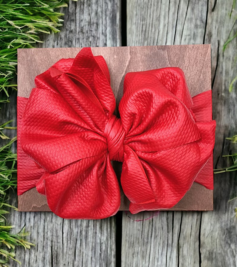 Metallic Big tassel printed headbands. HB30M-5