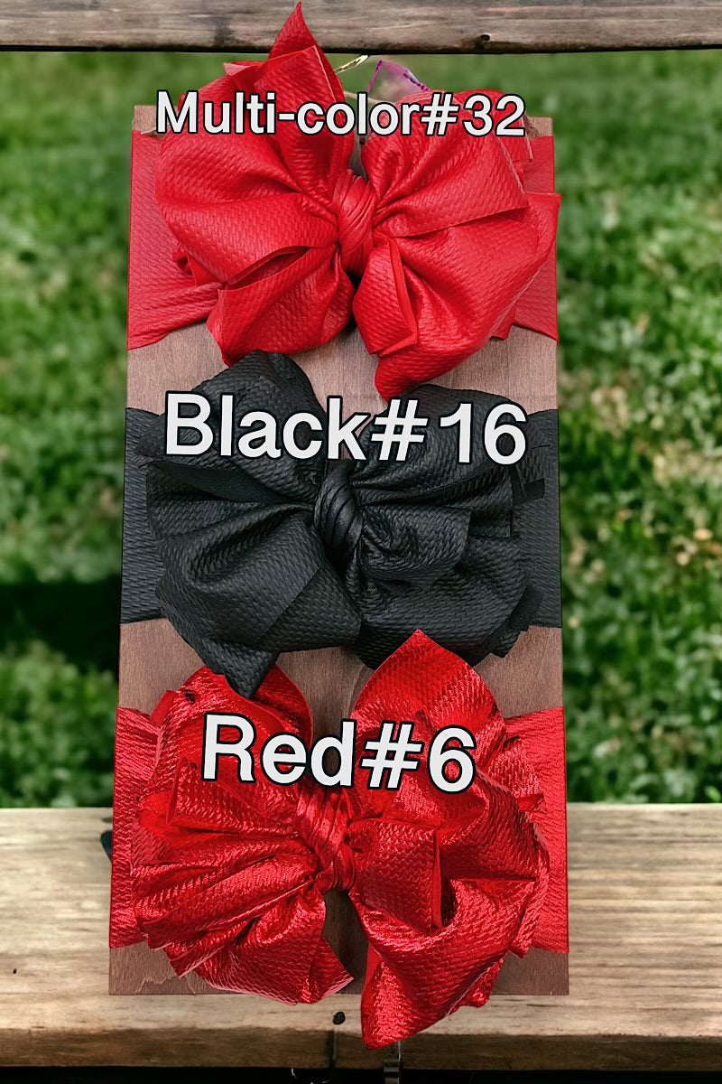 Metallic Big tassel printed headbands. HB30M-5
