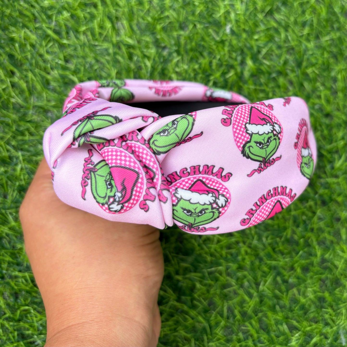 6 Design Grinc* printed headband from toddler to youth.