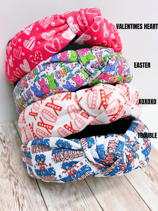 Cute multi-printed girls headband!