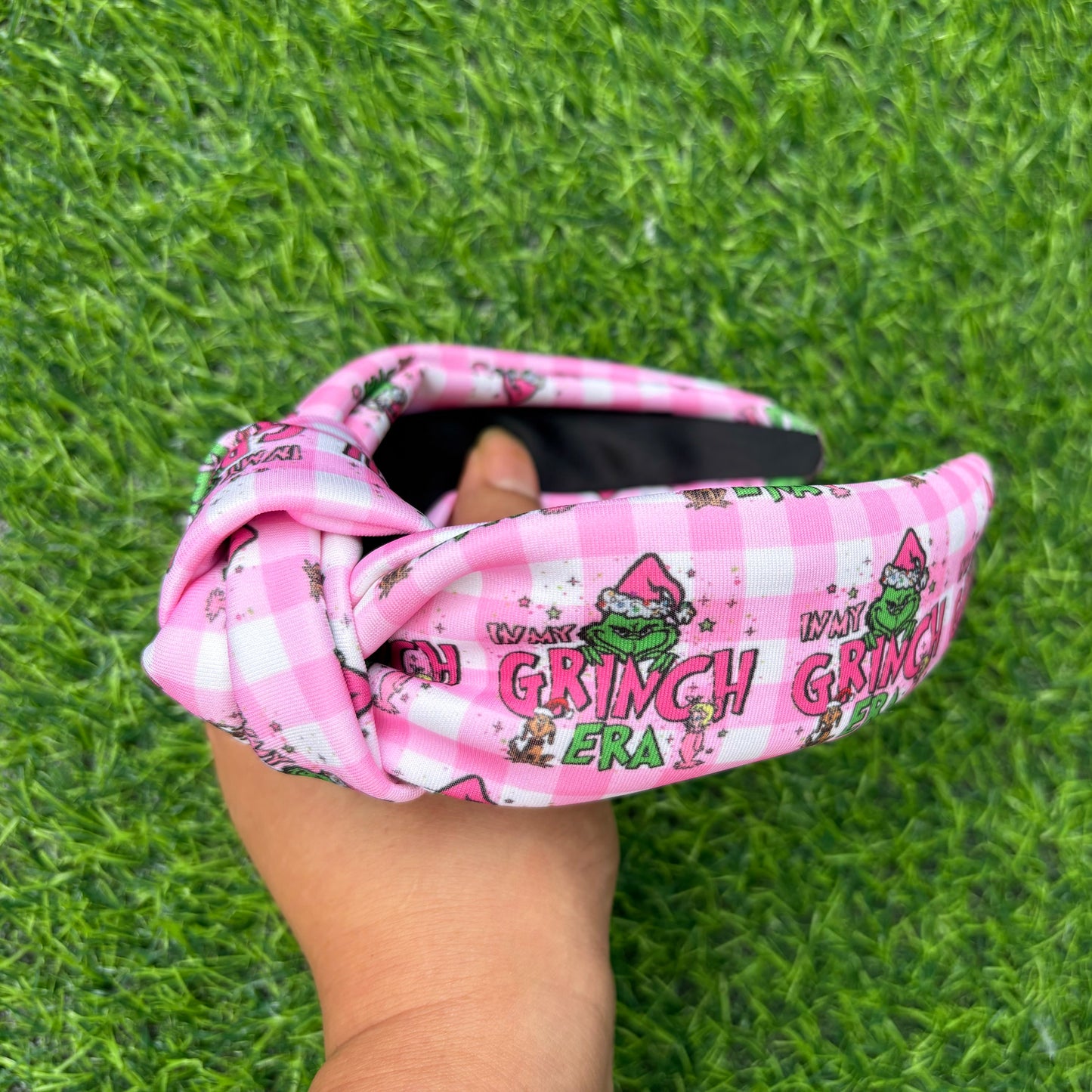 6 Design Grinc* printed headband from toddler to youth.