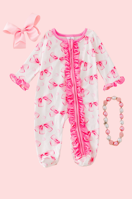 Sweet Abby baby romper.